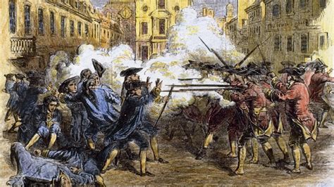 The Boston Massacre: An Unforgettable Moment in Colonial Tensions Sparked by British Troops Firing Upon an Angry Mob